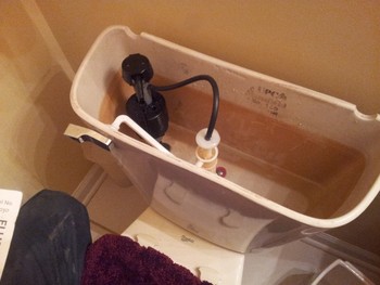 New fill valve and handle for toilet in Barrington, IL