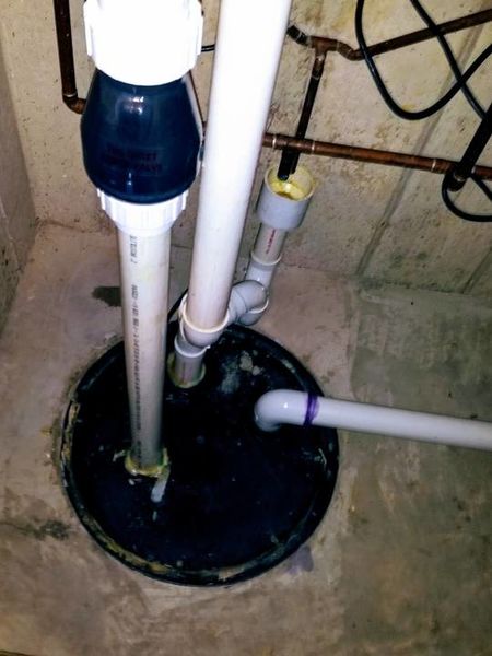 Sump Pump With Check Valve Installation in Des Plaines, IL (1)