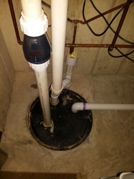 Ejector pump re- pipe Bensenville, IL