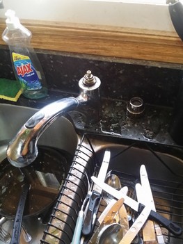 Install new kitchen faucet cartridge, IL