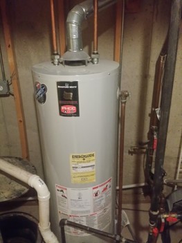 Installed new 40 Gallon Bradford White Water Heater Mundelein, IL