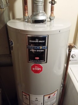 Installed new 50 gallon Bradford White Water Heater Evanston, IL