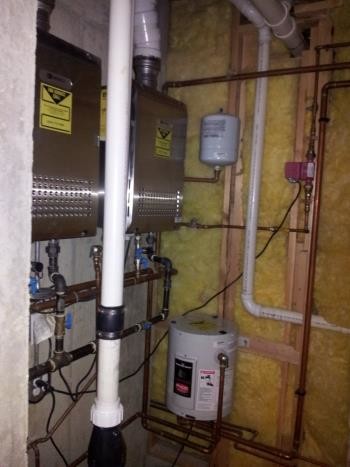 Dual Tankless Water Heater Installation