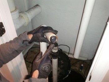  Emergency Plumbing Service - ball stuck in pipe