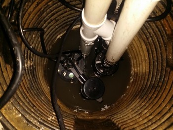 Sump pump and battery back up system install Barrington hills, IL