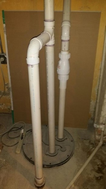 Plumbing Installation of an Ejector Pump in Buffalo Grove, IL