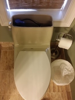 New toilet install Barrington hills