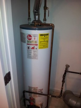 Water Heater installed, Park Ridge